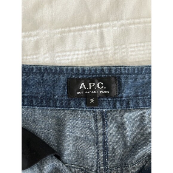 A.P.C. Women’s Denim Skirt Size EU36 - Picture 3 of 6